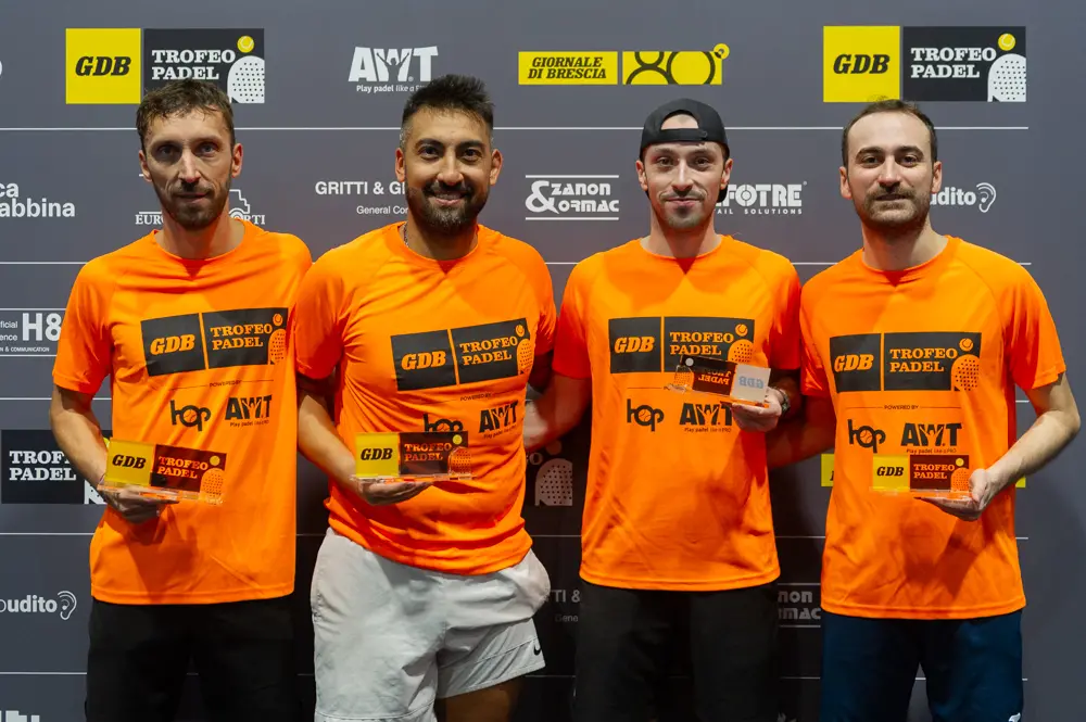 GdB Trofeo Padel 2025: le premiazioni
