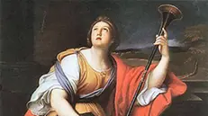 Clio, Musa della storia, in un quadro di Pierre Mignard - © www.giornaledibrescia.it
