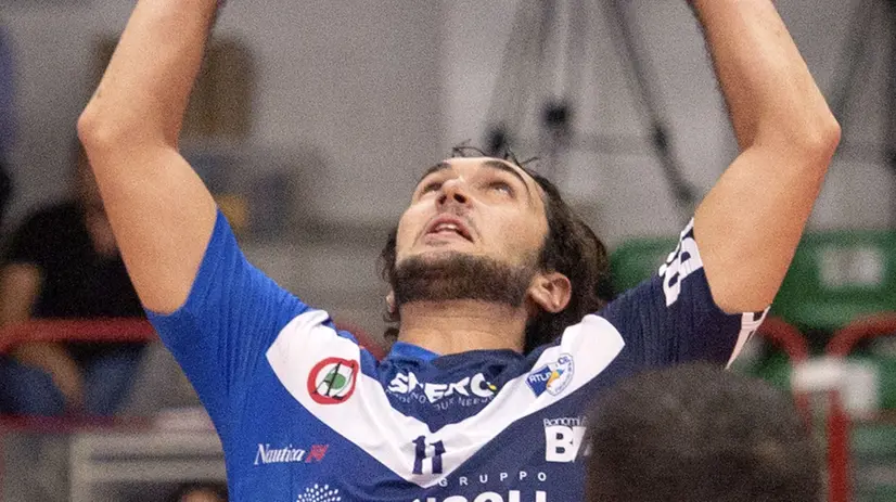 Mancini, palleggiatore di Brescia - © www.giornaledibrescia.it