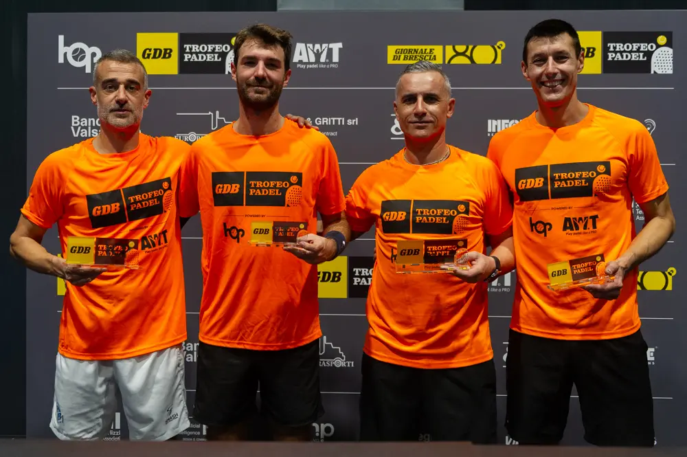 GdB Trofeo Padel 2025: le premiazioni