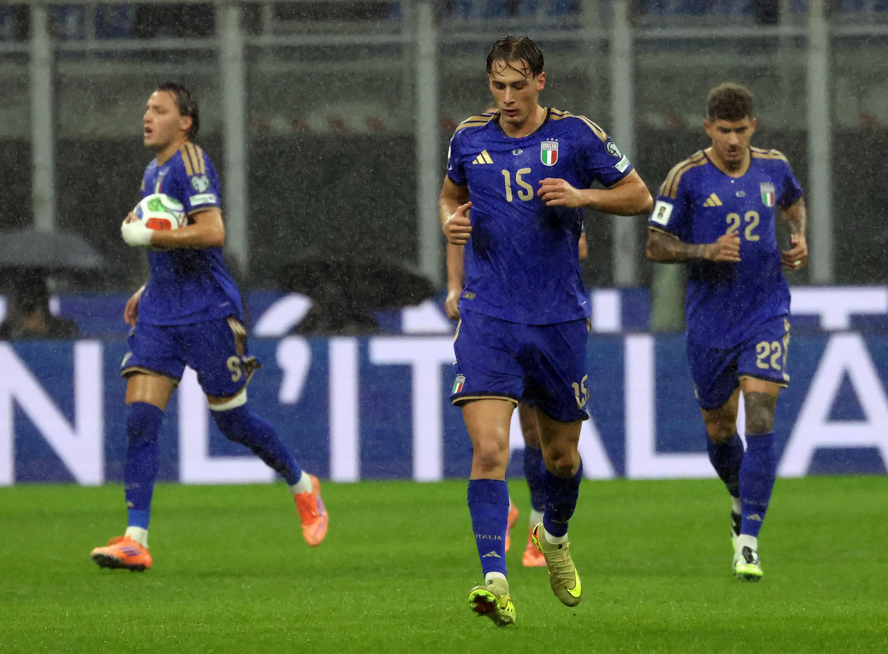 Calcio, gli scatti di Italia-Norvegia