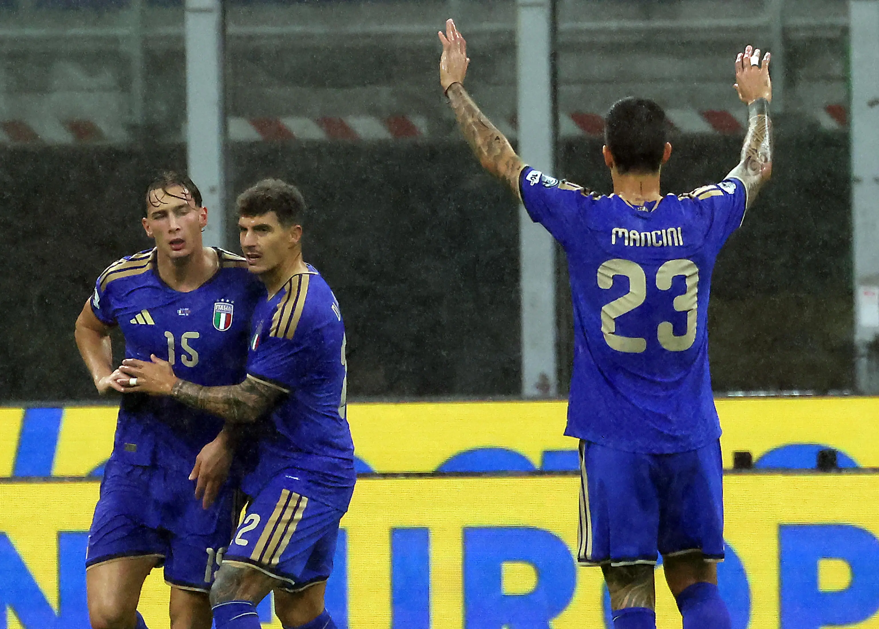 Calcio, gli scatti di Italia-Norvegia