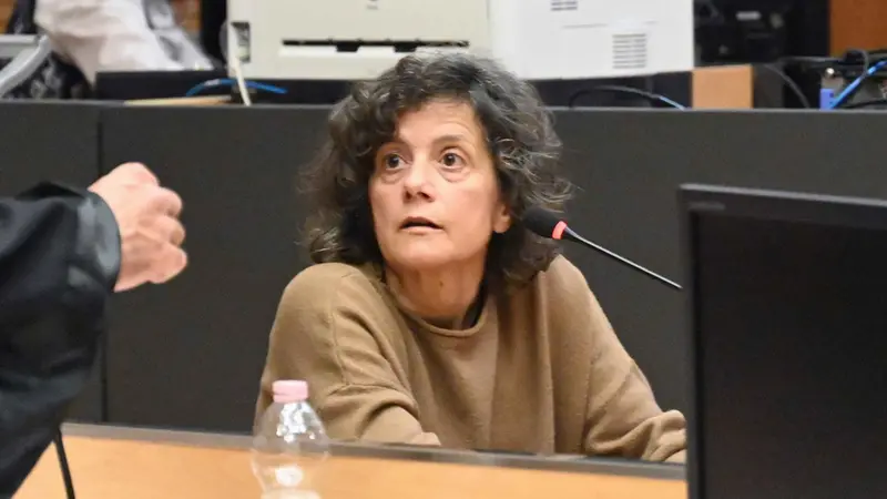 CRONACA GIUDIZIARIA BRESCIA TRIBUNALE PROCESSO OMICIDIO ROMANO FAGONI NELLA FOTO RAFFAELLA RAGNOLI PER CITTADINI 21-03-2024 MARCO ORTOGNI NEW EDEN GROUP