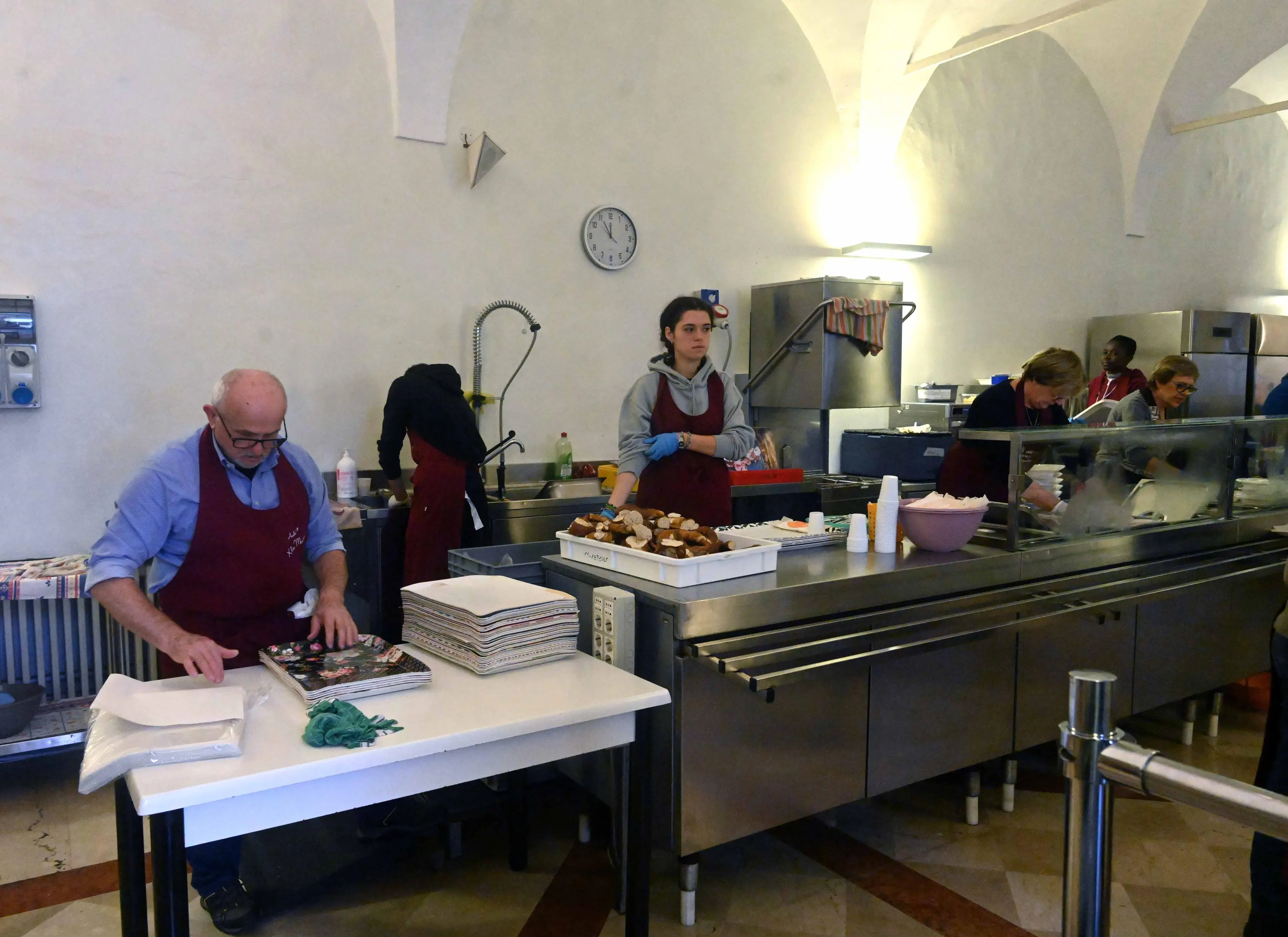 La Mensa Menni in via Vittorio Emanuele II