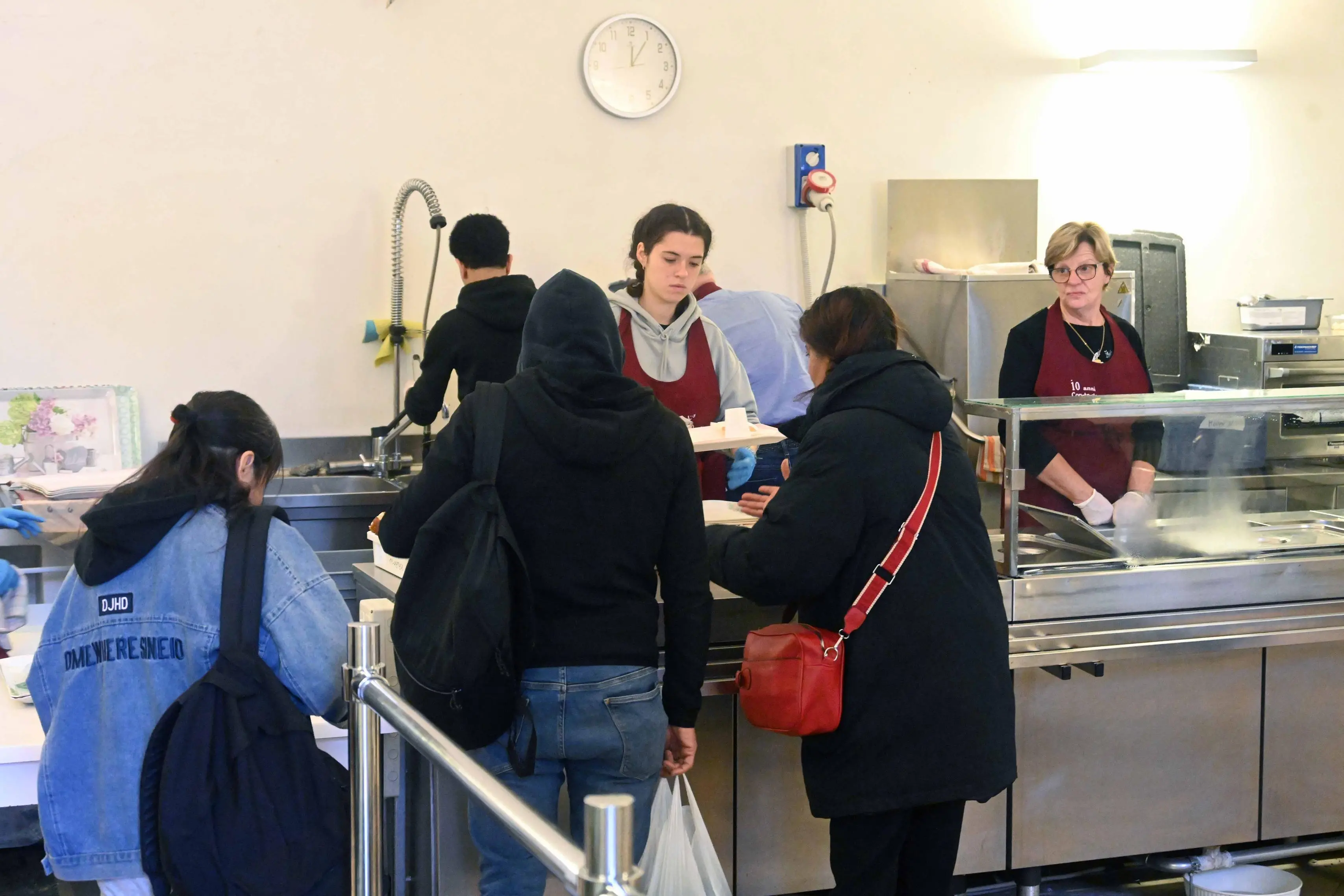 La Mensa Menni in via Vittorio Emanuele II