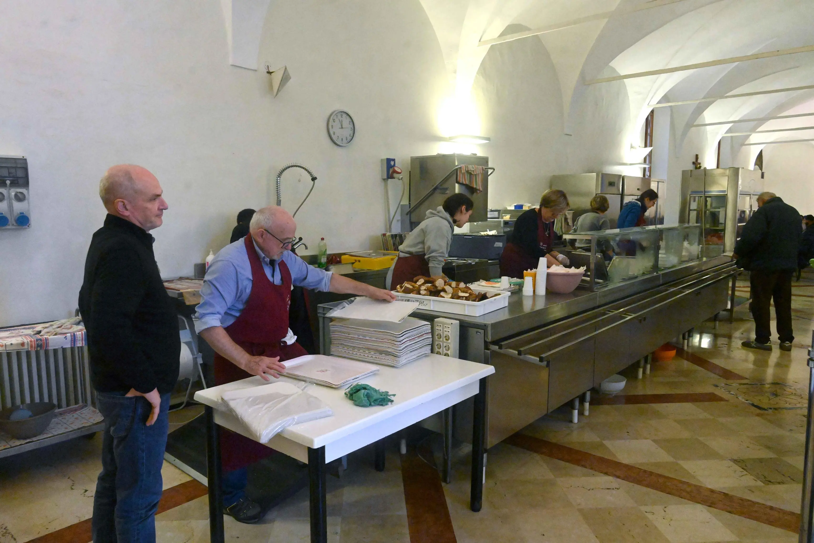 La Mensa Menni in via Vittorio Emanuele II