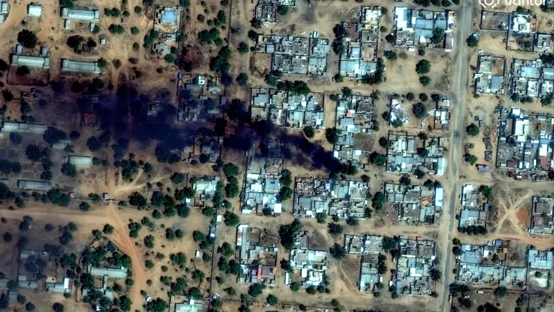 Il territorio del Sudan nelle immagini di un satellite - Foto Ansa © www.giornaledibrescia.it