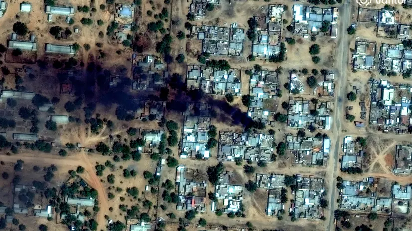 Il territorio del Sudan nelle immagini di un satellite - Foto Ansa © www.giornaledibrescia.it