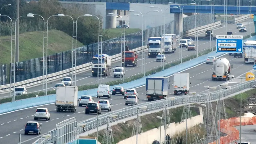 In una foto d'archivio, la tangenziale Sud di Brescia - © www.giornaledibrescia.it