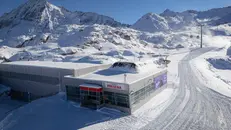 La cabinovia dall'alto