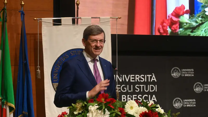 L'ex ministro Vittorio Colao - Foto Marco Ortogni/Neg © www.giornaledibrescia.it