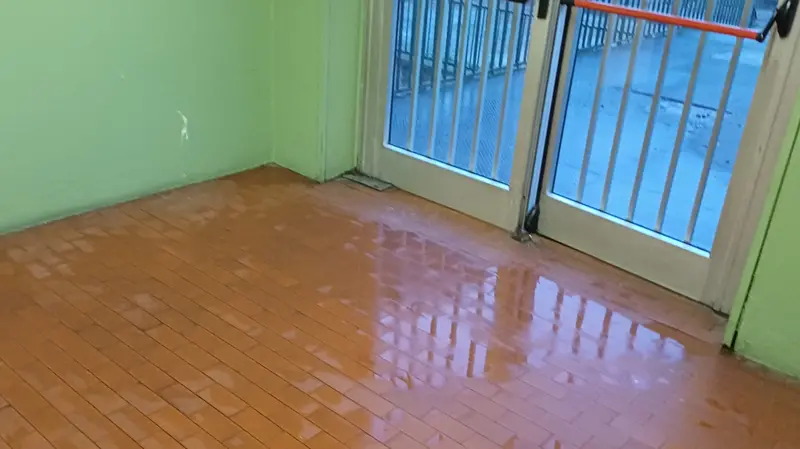 Le condizioni in cui versa la palestra del Tartaglia-Olivieri