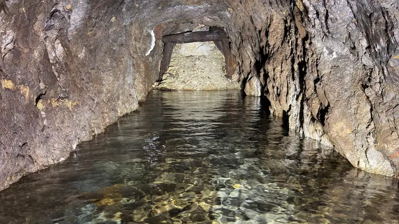 La miniera dei cristalli