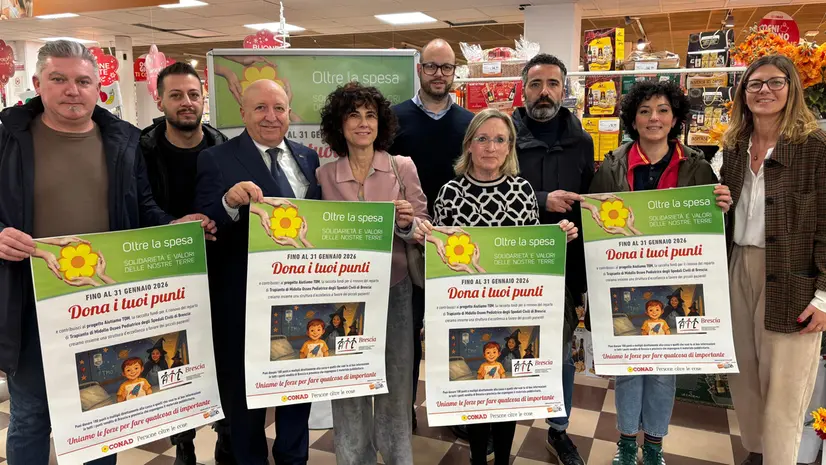 Anche Conad supporta il progetto Ail «Aiutiamo Tom»