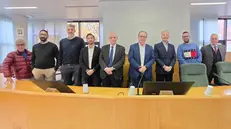 La presentazione del progetto nella sede dell’ente montano - © www.giornaledibrescia.it