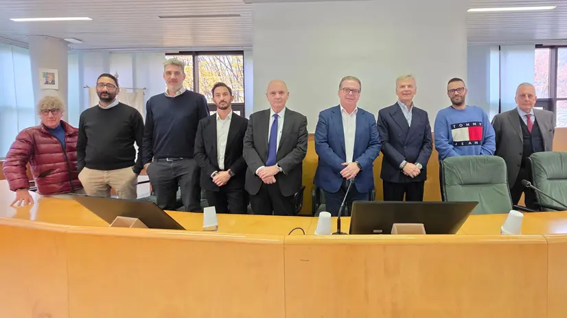 La presentazione del progetto nella sede dell’ente montano - © www.giornaledibrescia.it