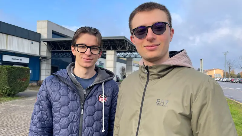 Christian e Andrea - © www.giornaledibrescia.it