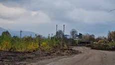 Ruspe al lavoro: operai in campo in questi giorni per ripulire lo spazio - © www.giornaledibrescia.it