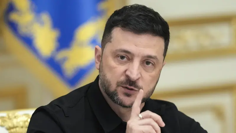 Il presidente ucraino Volodymyr Zelensky - Foto Epa/Stringer © www.giornaledibrescia.it