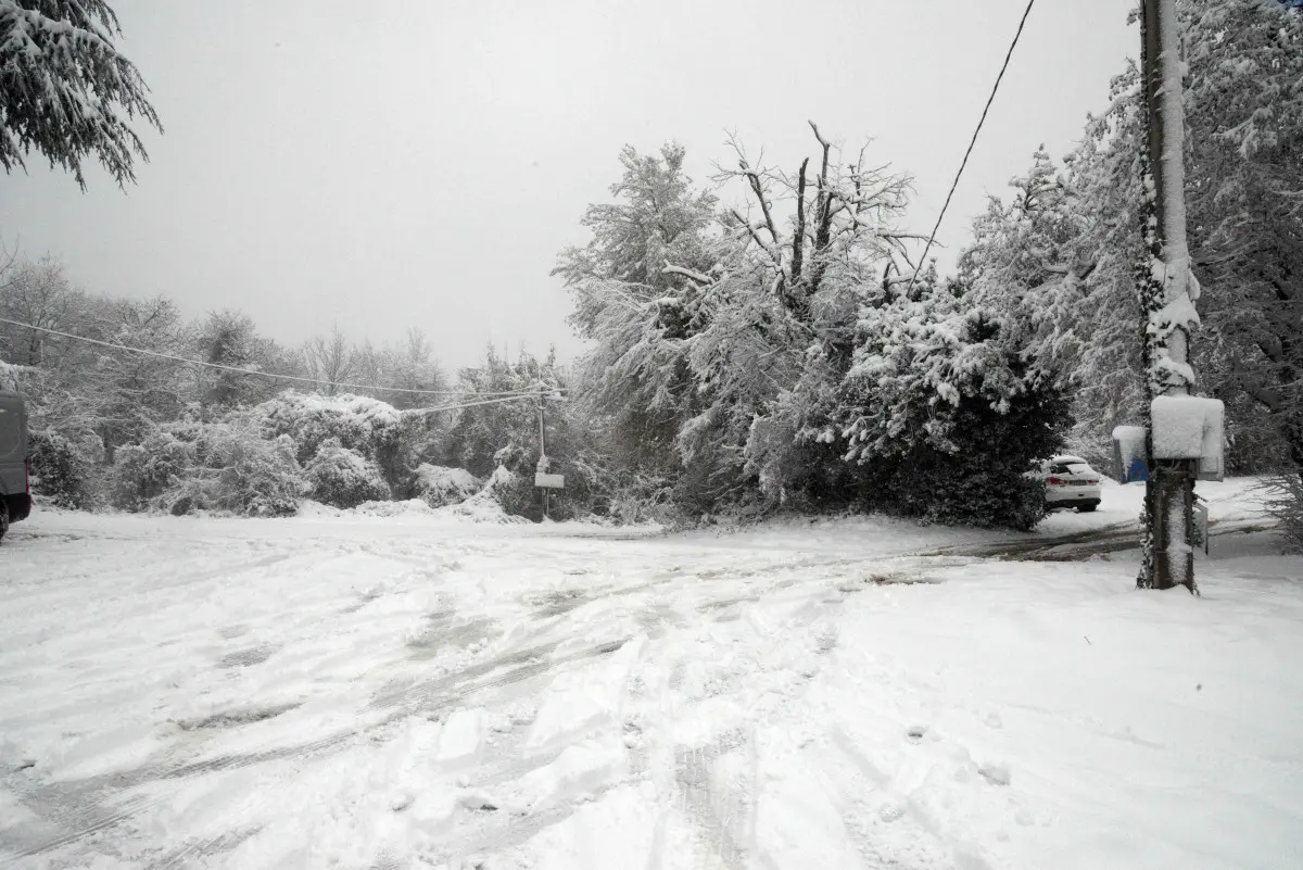 La neve in Maddalena