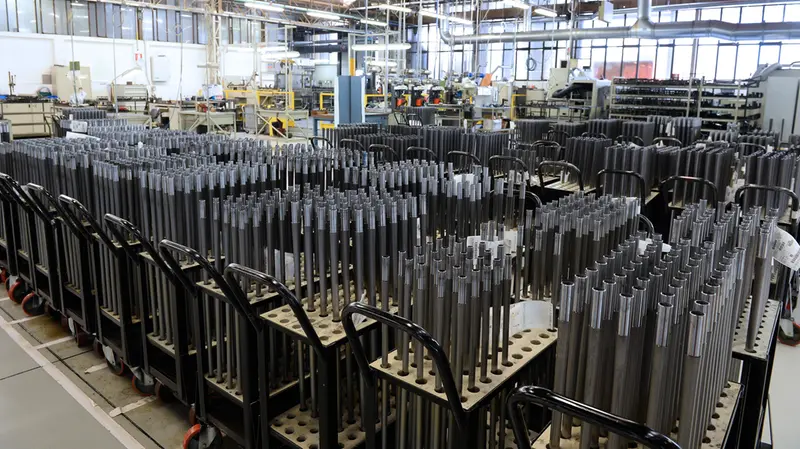 La produzione delle canne di fucile