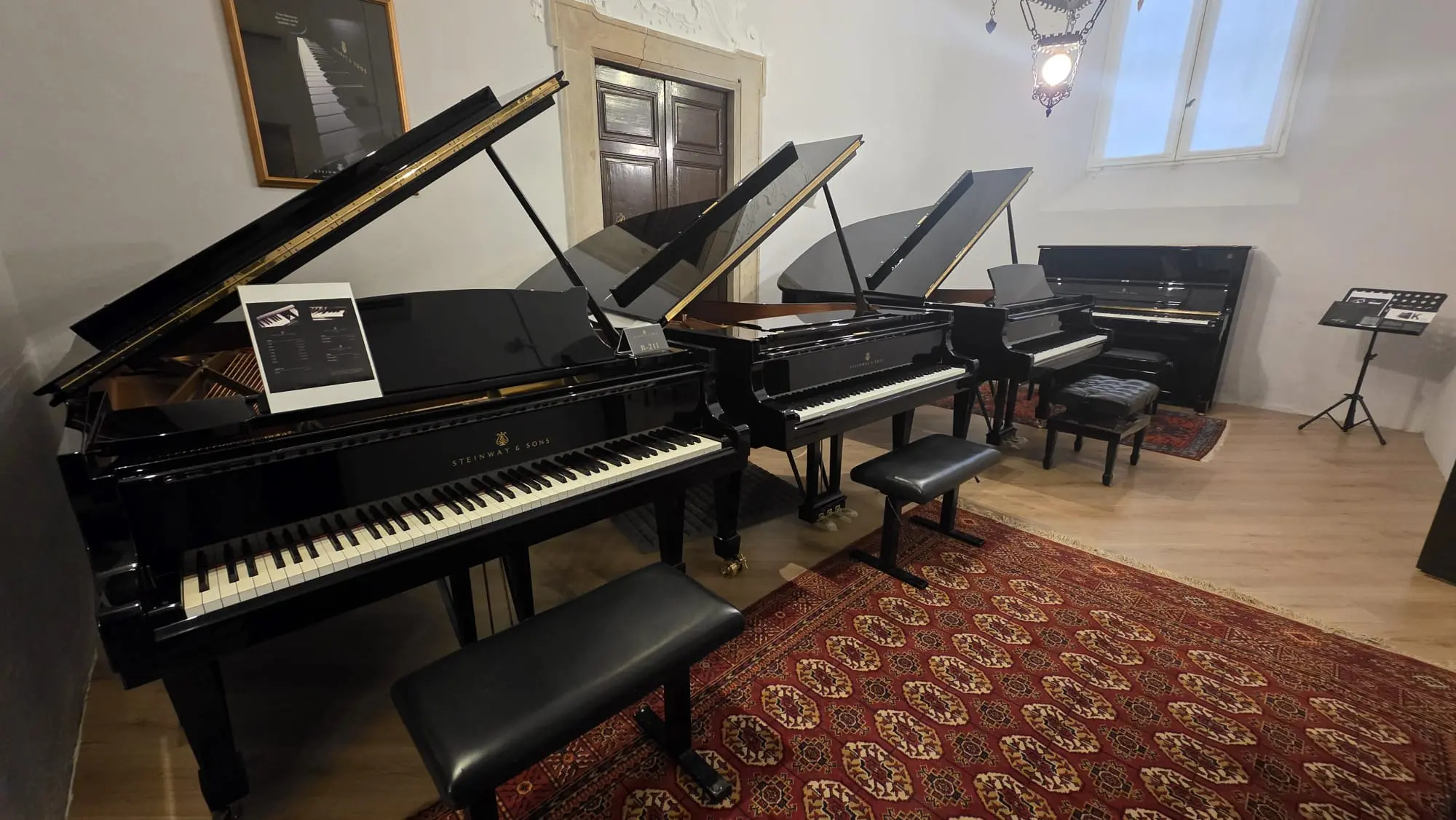 Il laboratorio della famiglia Passadori in città