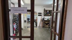 Il laboratorio della famiglia Passadori in città