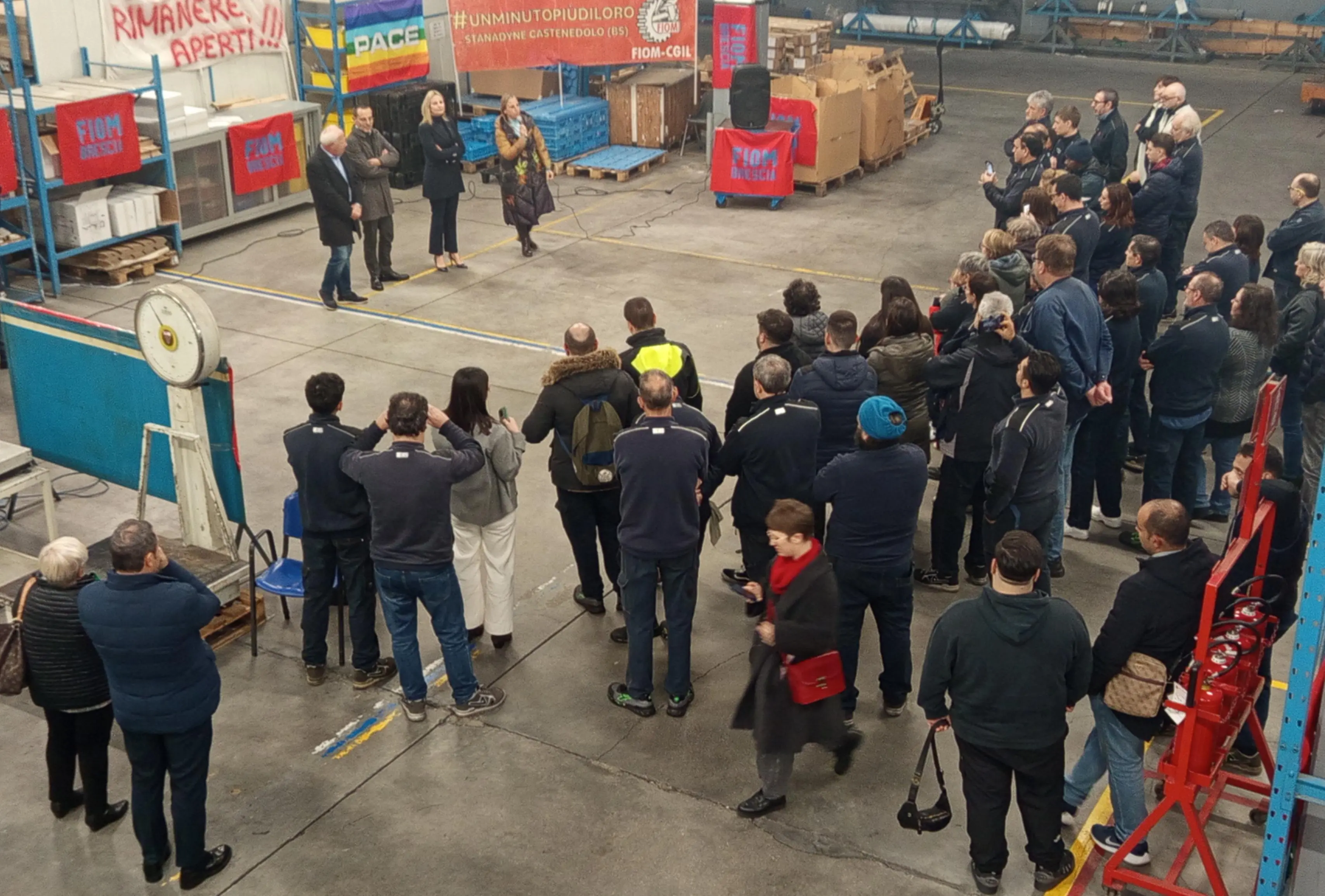 L'incontro alla Stanadyne di Castenedolo