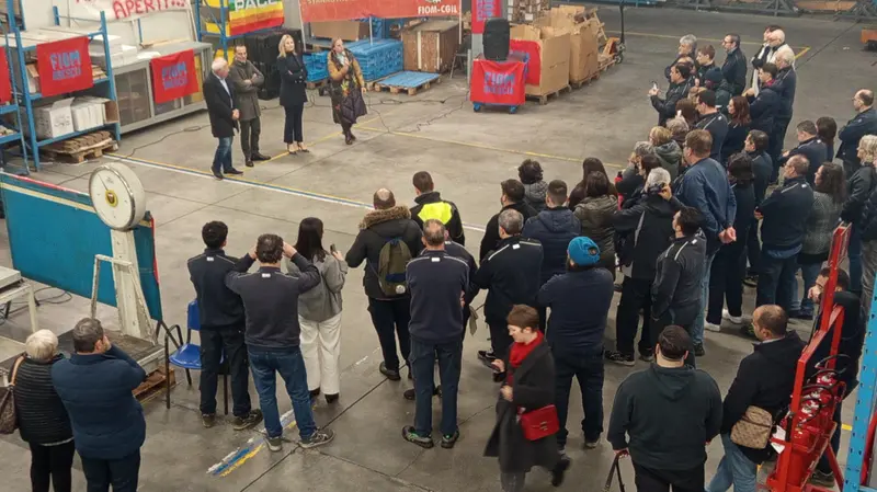 L'incontro alla Stanadyne di Castenedolo