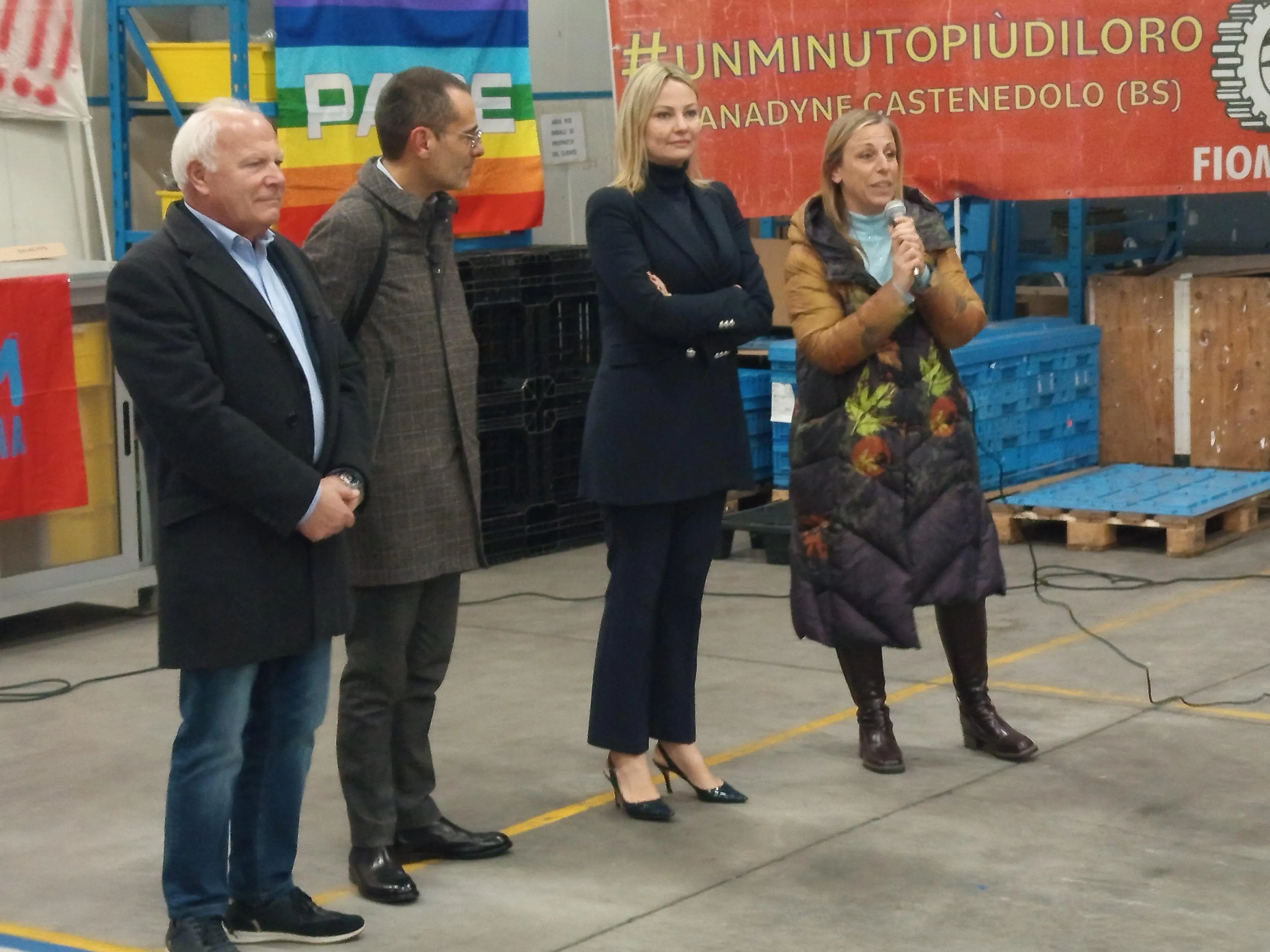 L'incontro alla Stanadyne di Castenedolo