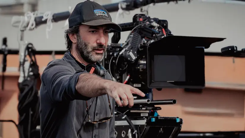 Andrea Corsini, il regista bresciano al lavoro