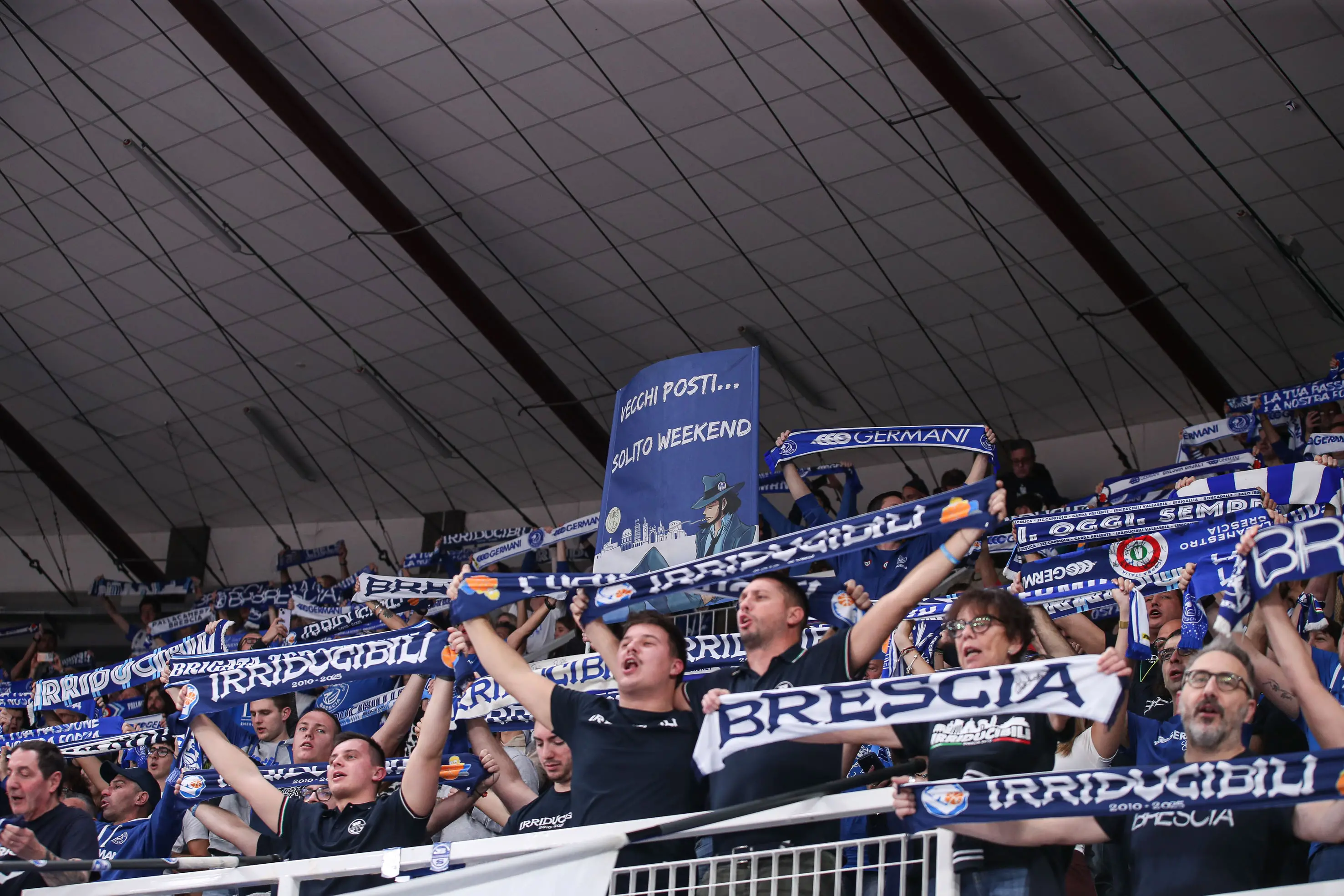 Germani-Cremona: le foto dal PalaLeonessa