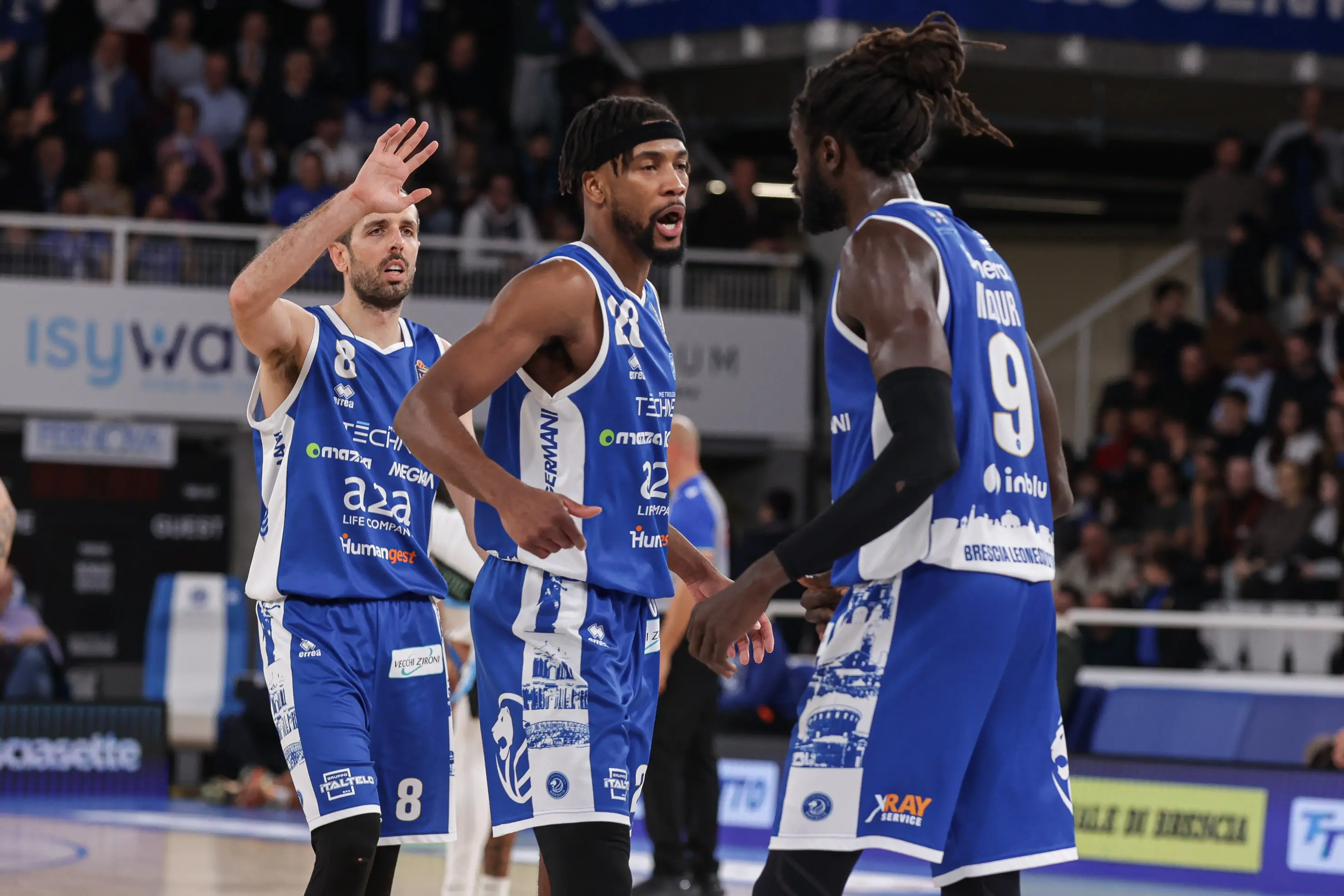 Germani-Cremona: le foto dal PalaLeonessa