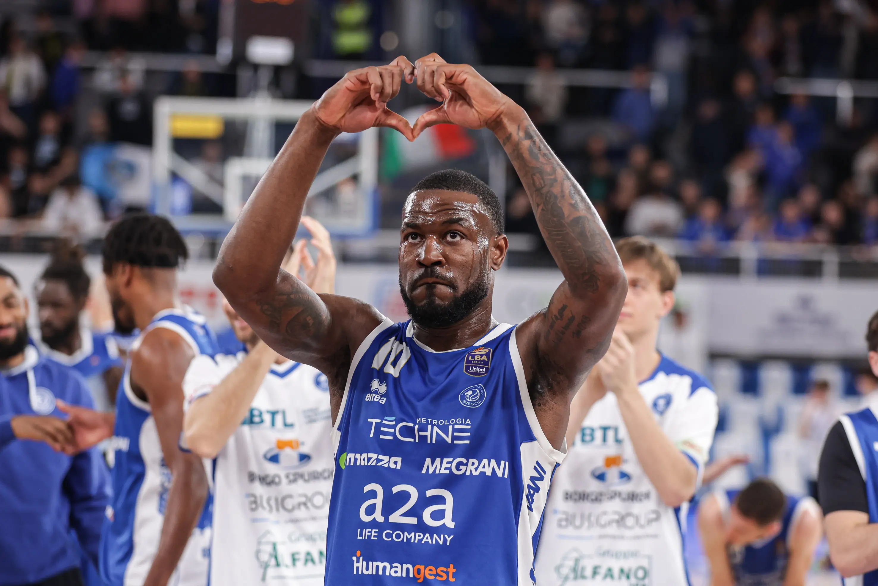 Germani-Cremona: le foto dal PalaLeonessa