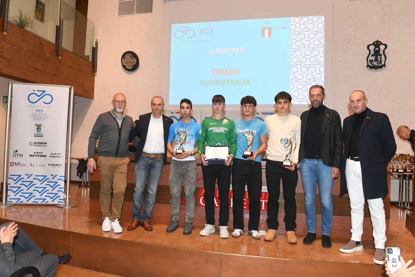 Le premiazioni della Fci all'Auditorium Capretti
