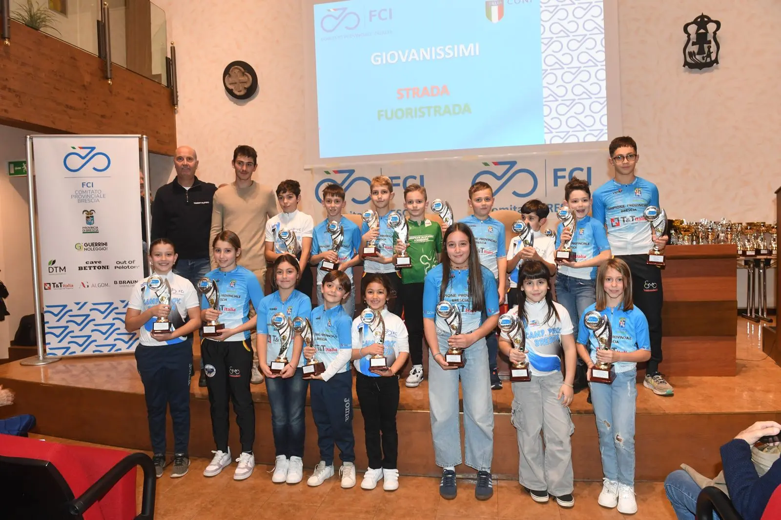 Le premiazioni della Fci all'Auditorium Capretti