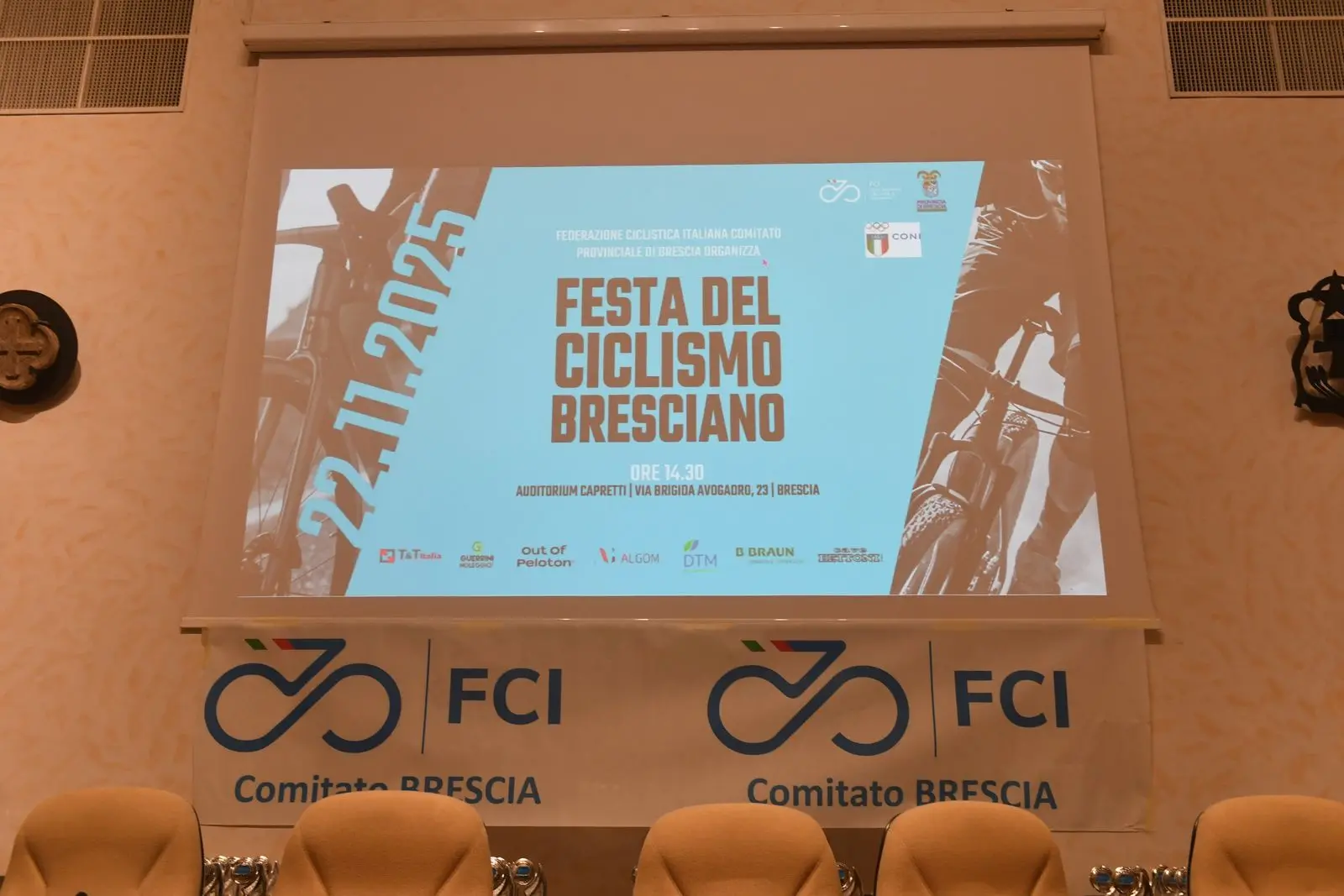 Le premiazioni della Fci all'Auditorium Capretti
