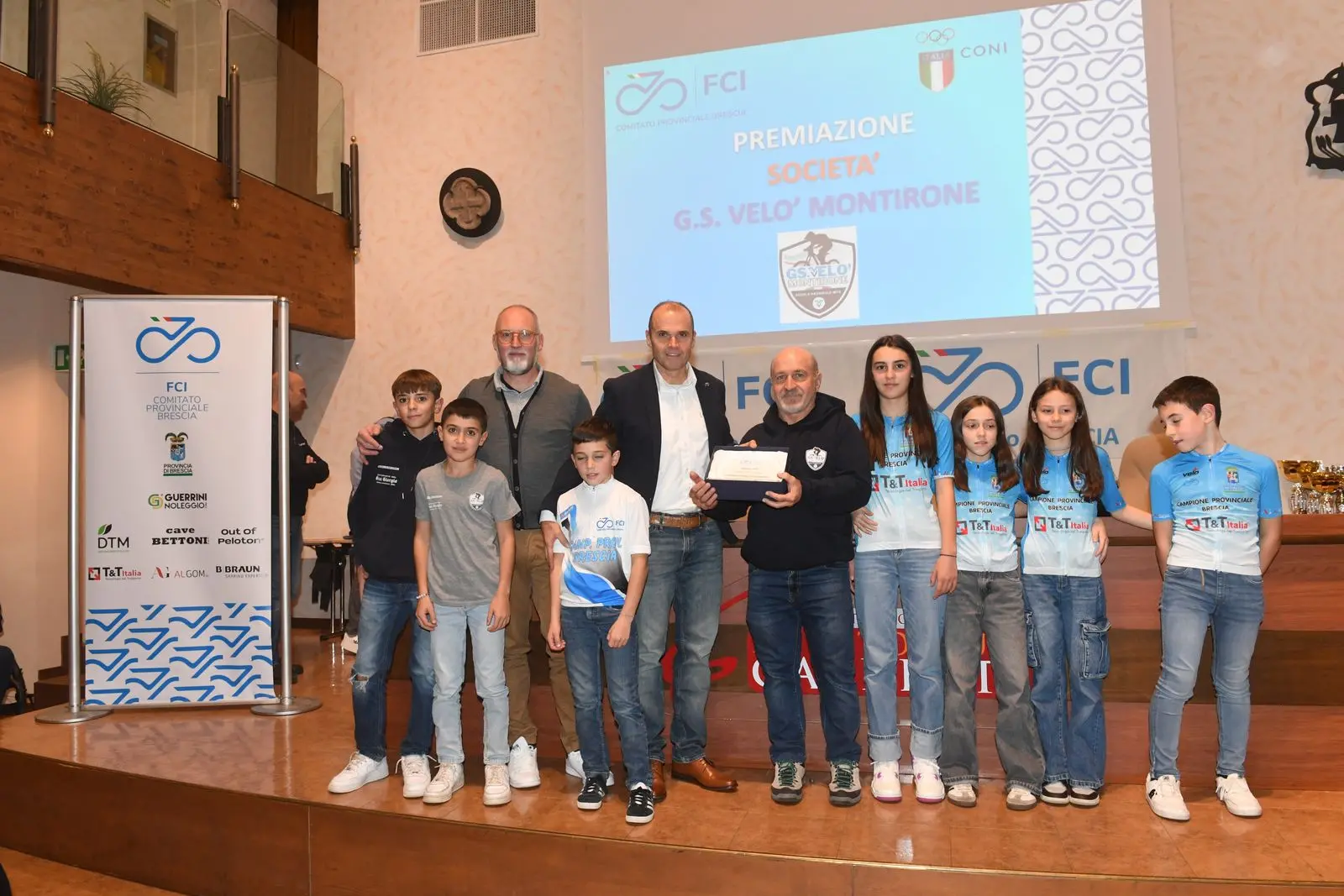 Le premiazioni della Fci all'Auditorium Capretti
