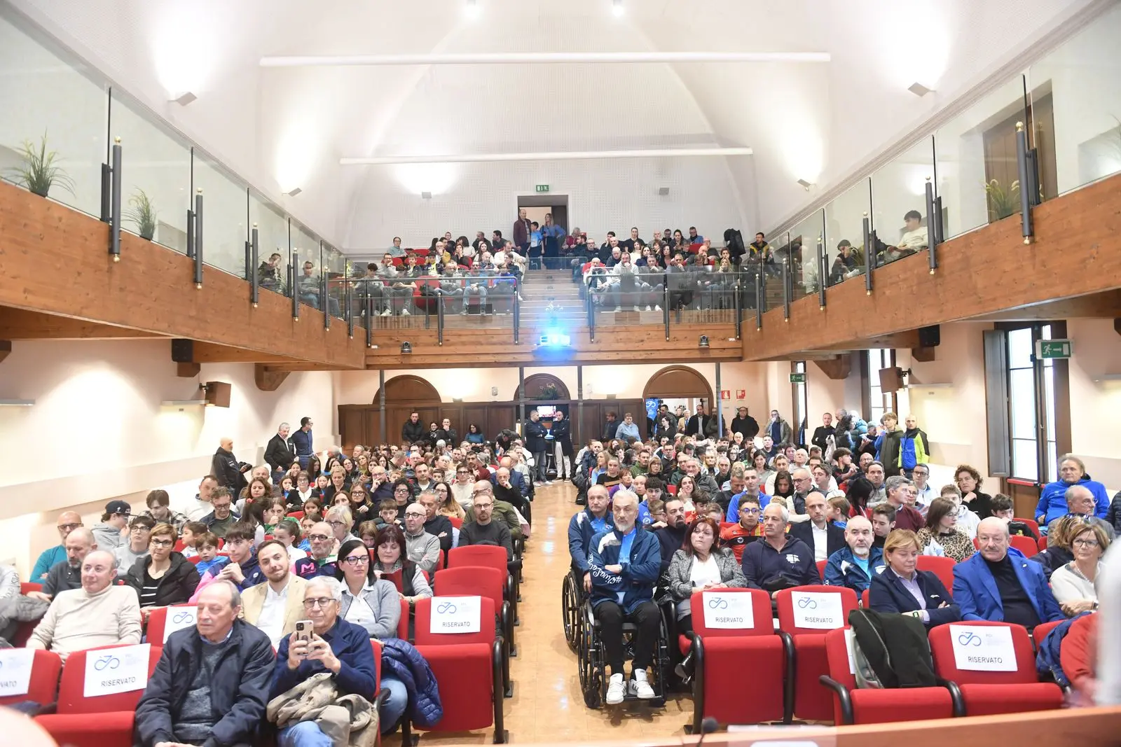 Le premiazioni della Fci all'Auditorium Capretti