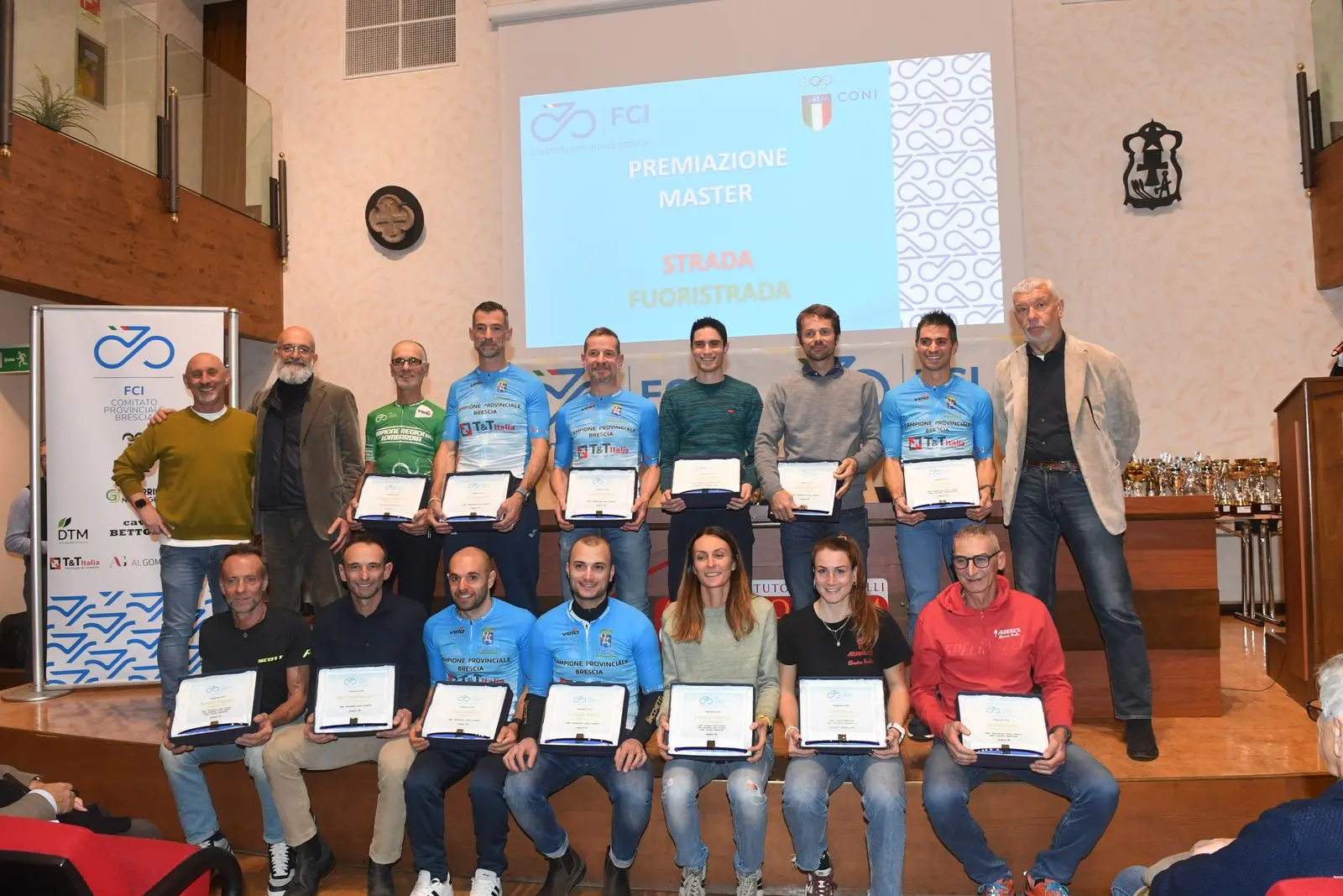 Le premiazioni della Fci all'Auditorium Capretti