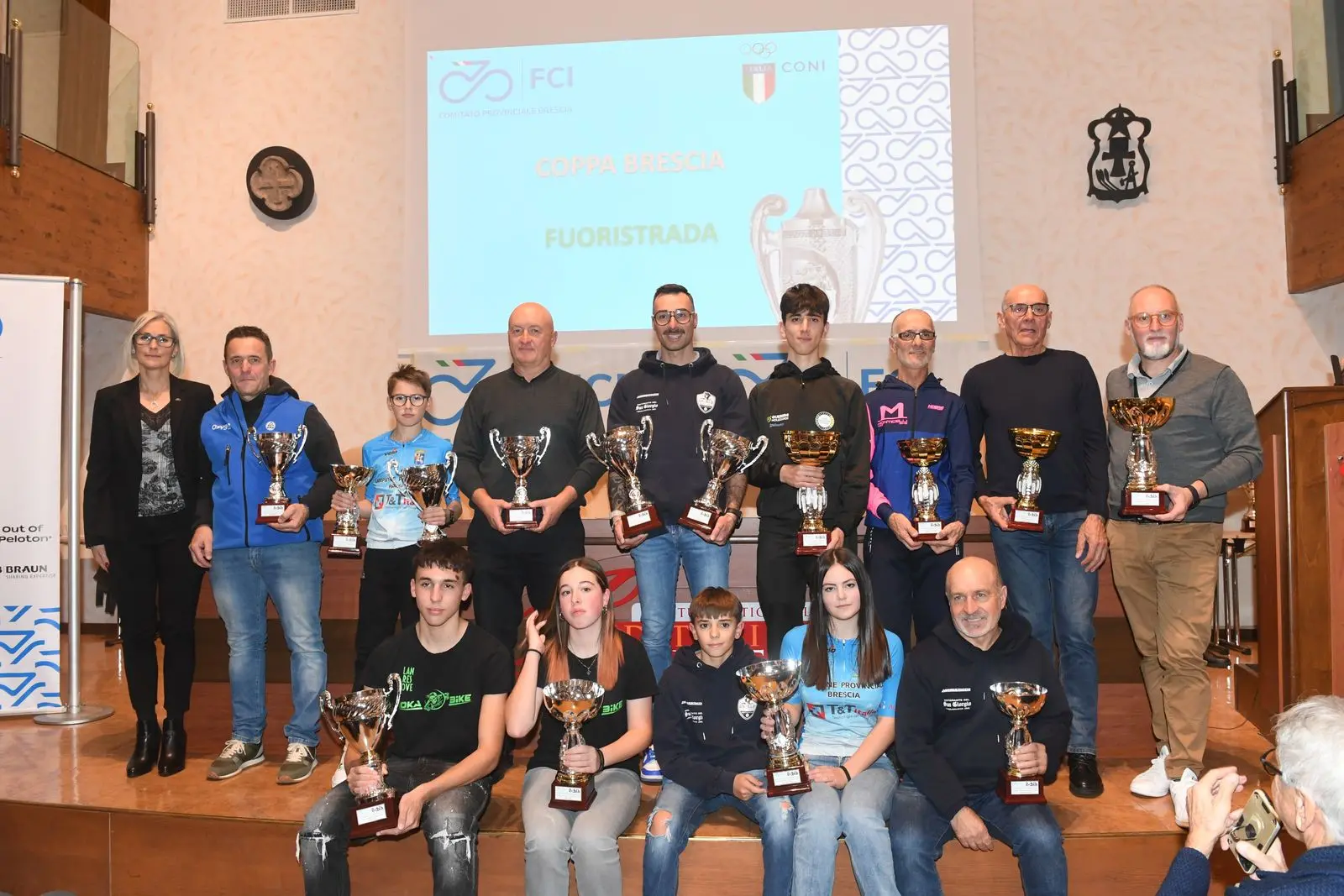 Le premiazioni della Fci all'Auditorium Capretti
