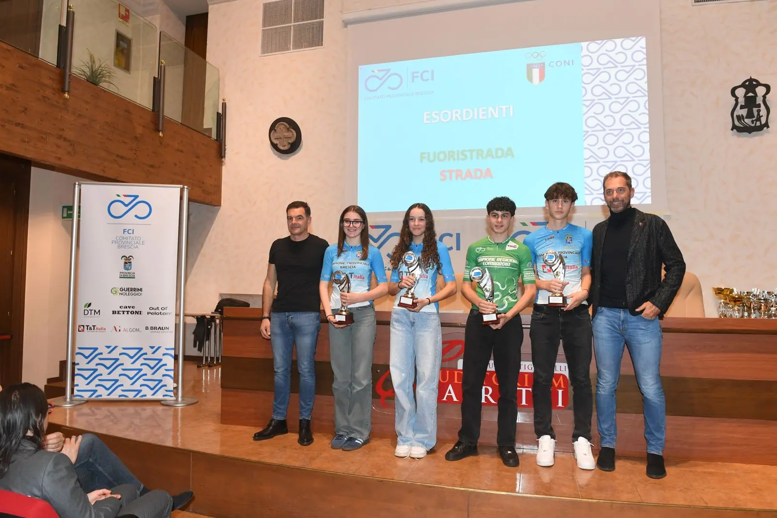 Le premiazioni della Fci all'Auditorium Capretti