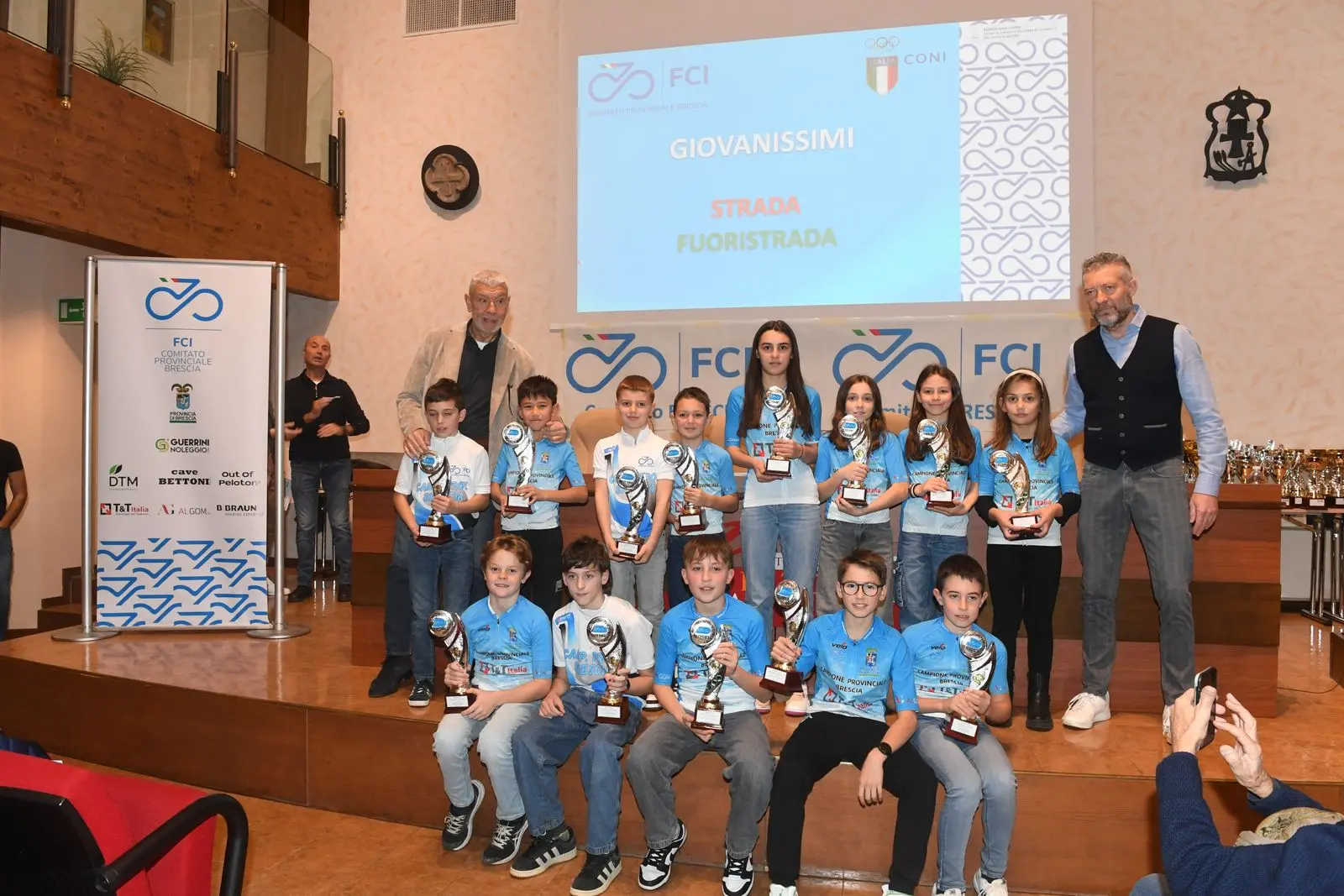 Le premiazioni della Fci all'Auditorium Capretti