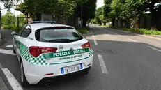Una pattuglia della Polizia Locale di Brescia - © www.giornaledibrescia.it