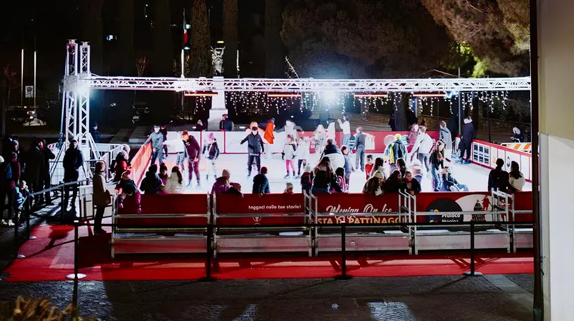 Il cuore del progetto è la pista di pattinaggio