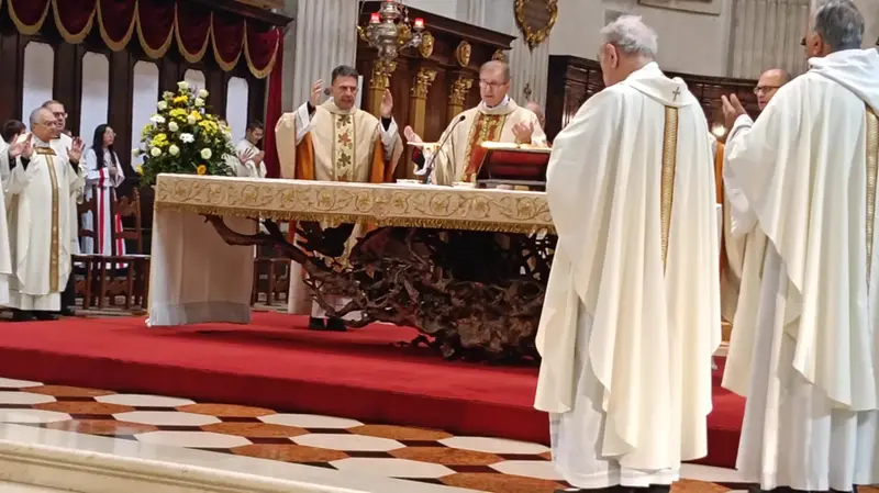 La celebrazione presieduta da monsignor Pierantonio Tremolada - Foto Giovanni Benini/Neg © www.giornaledibrescia.it