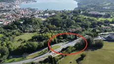 Nel cerchio l'intersezione pericolosa - © www.giornaledibrescia.it