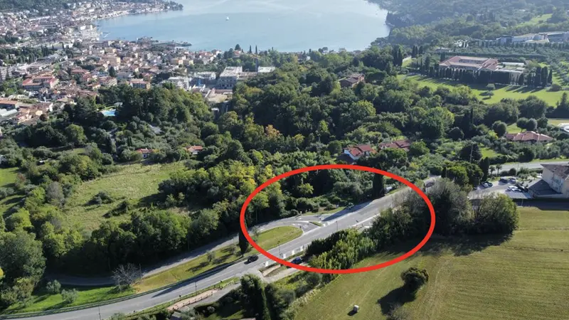 Nel cerchio l'intersezione pericolosa - © www.giornaledibrescia.it