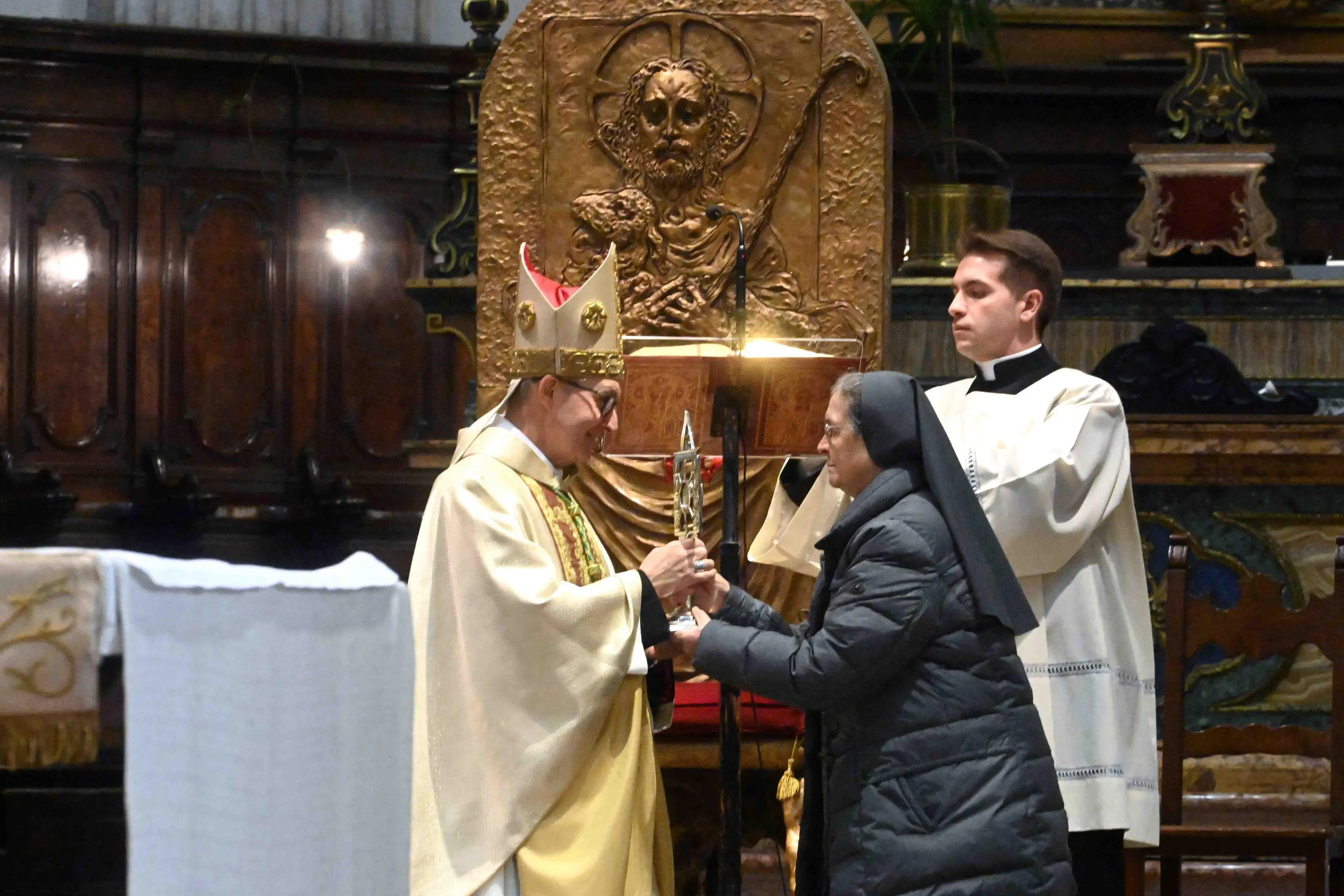 In duomo la messa per santa Maria Troncatti