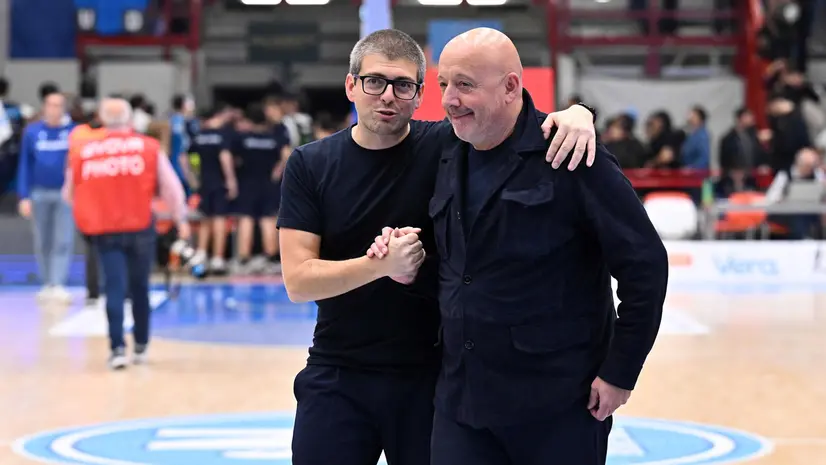 Matteo Cotelli e Mauro Ferrari a Napoli - G. Masi / Ciamillo-Castoria